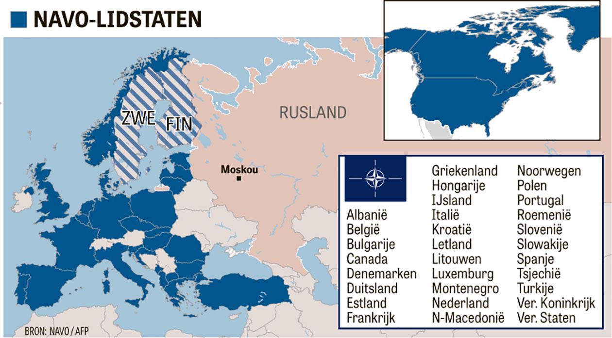 Leidingen Een zekere rekenkundig Welke Europese landen konden (of wilden) geen volledig NAVO-lid worden? |  Buitenland | Telegraaf.nl
