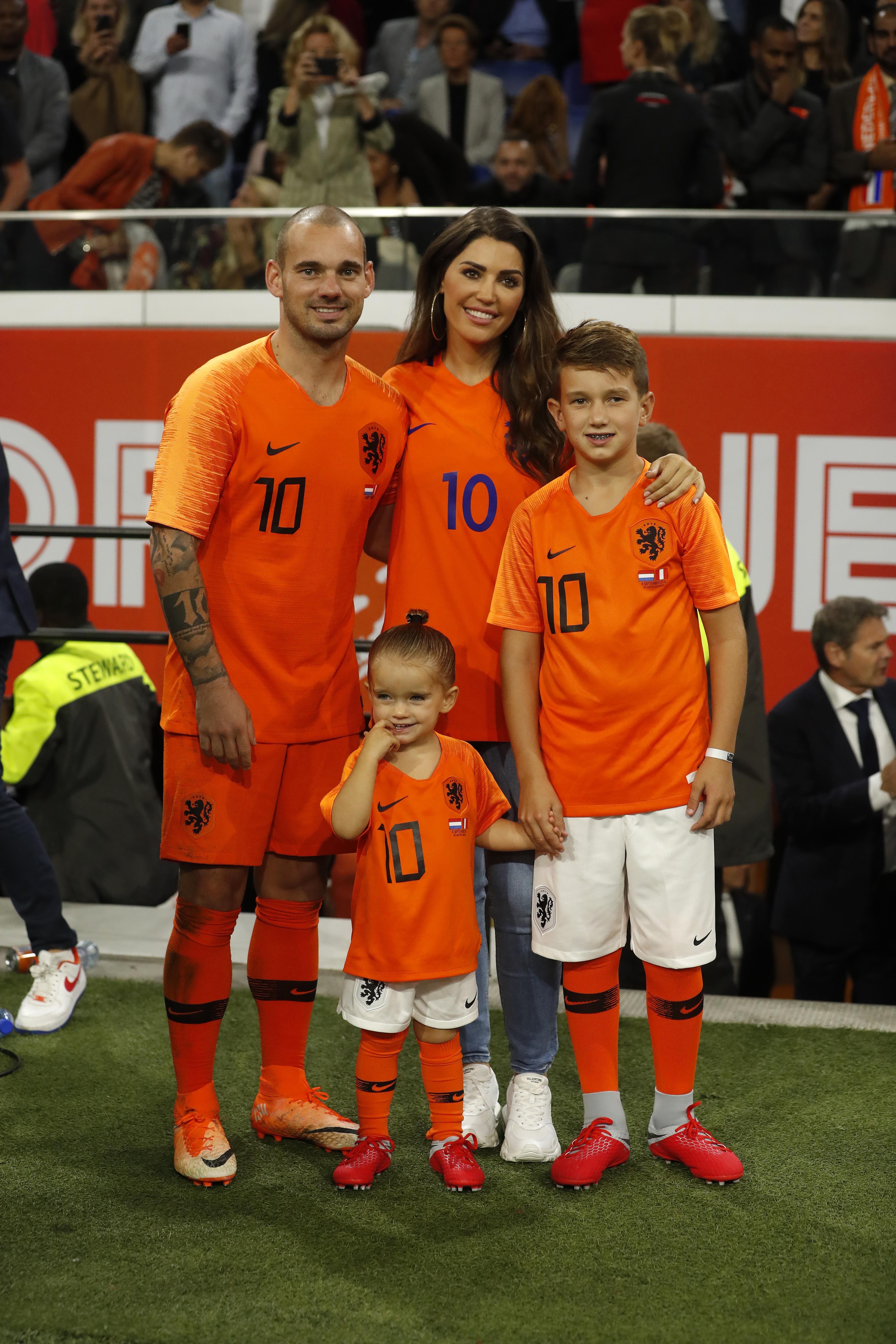 Foto S Zo Nam Wesley Sneijder Afscheid Van Oranje Voetbal Telegraaf Nl