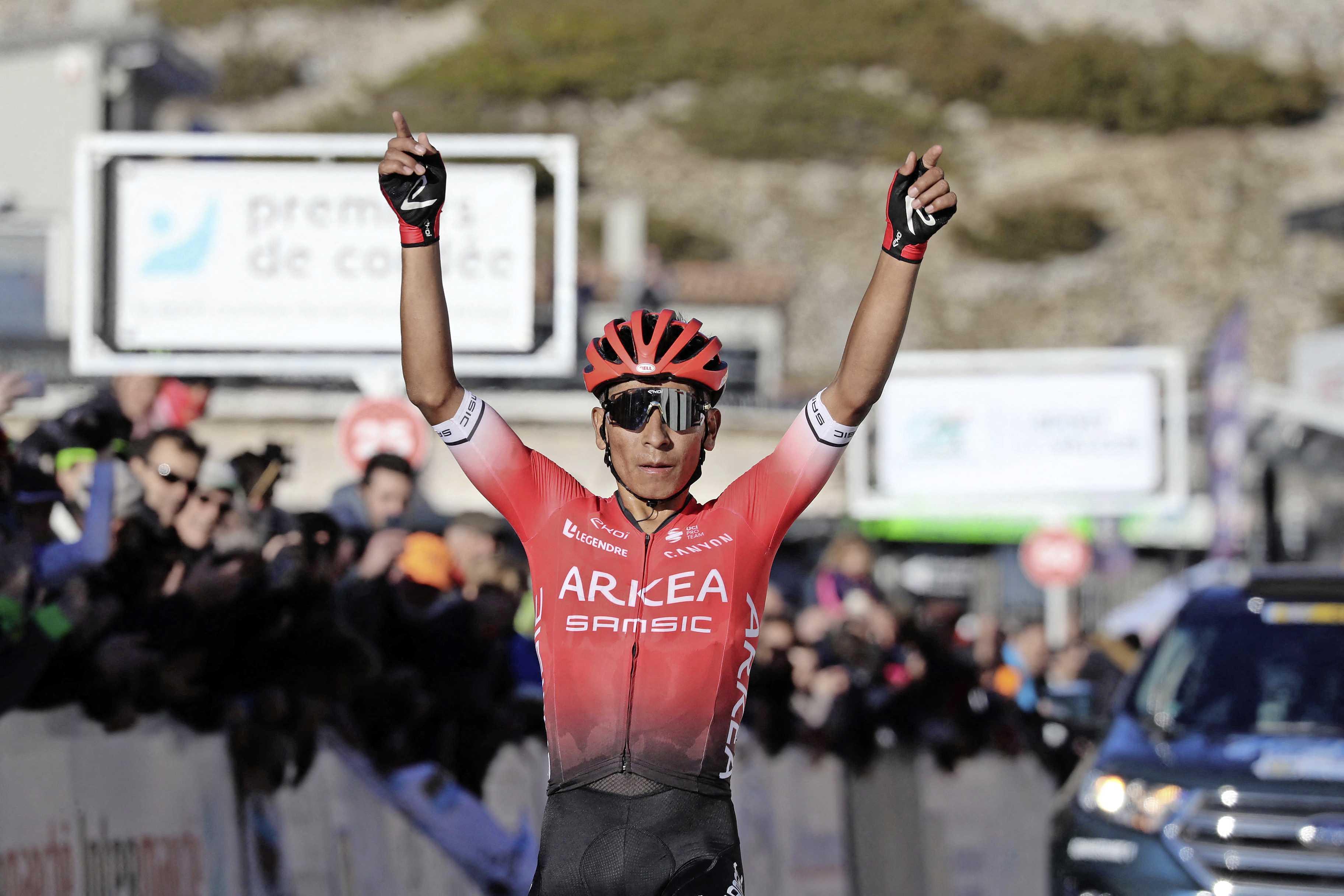 Artikelen over Nairo Quintana | Telegraaf.nl Lange Vuelta rit ontploft: rode trui Roglic in gevaar
