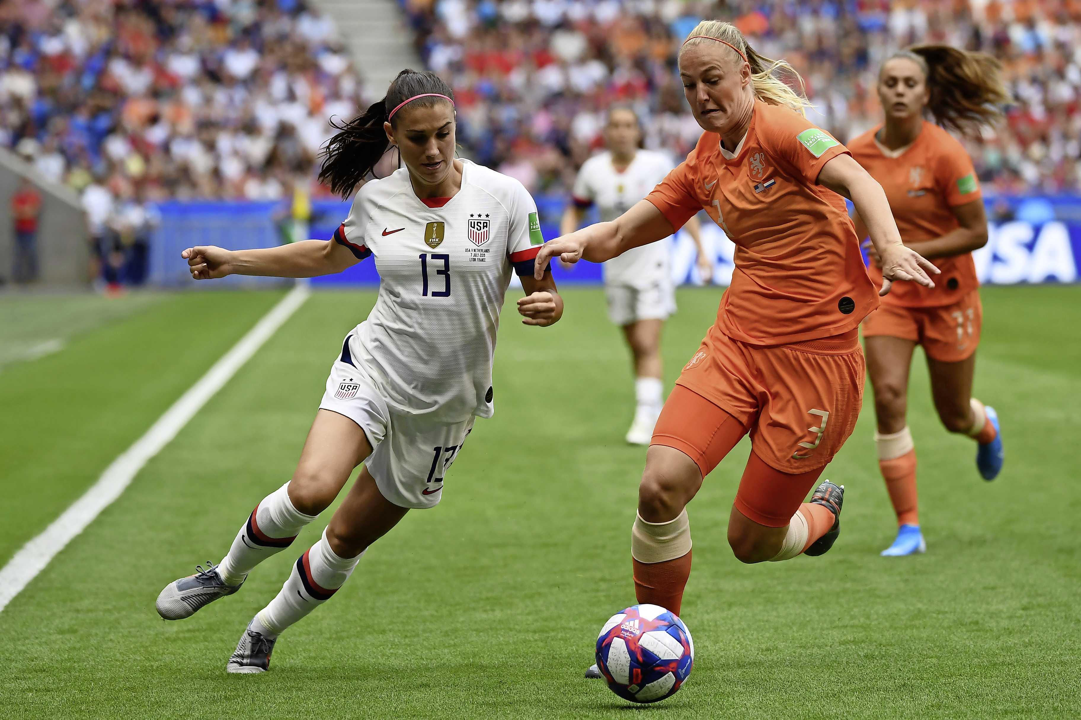 Amerika Bezorgt Oranje Leeuwinnen Enorme Kater In Wk Finale Voetbal Telegraaf Nl