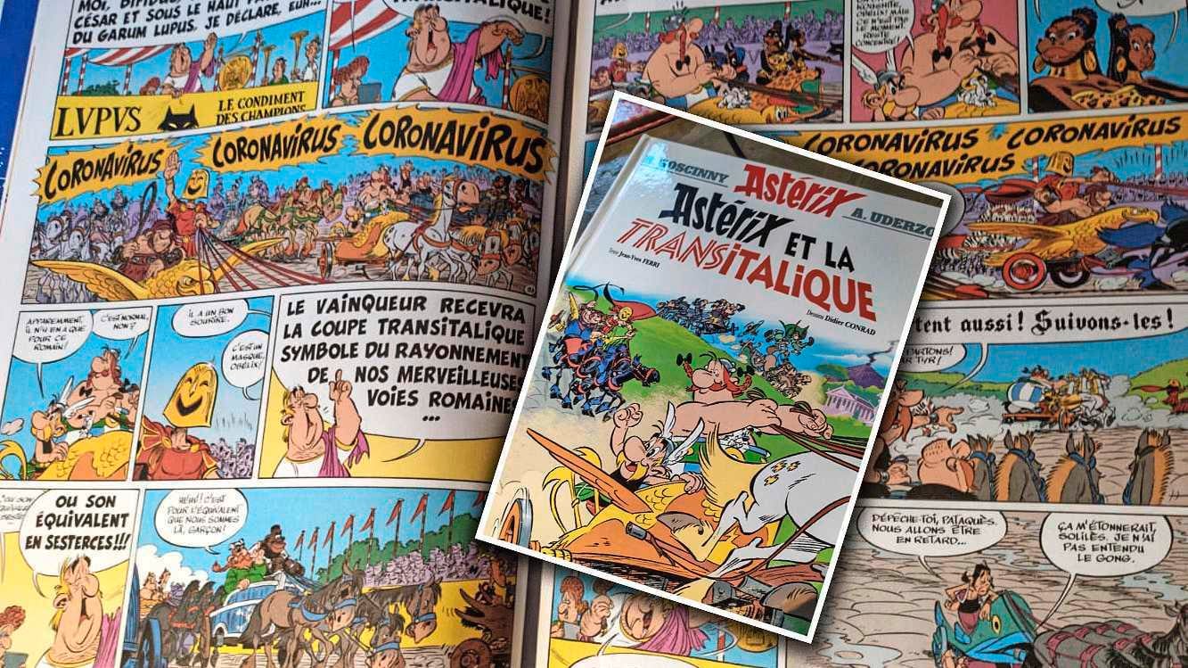 Coronavirus in Asterix en Obelix-editie Italië 2017 Buitenland Telegraaf.nl foto